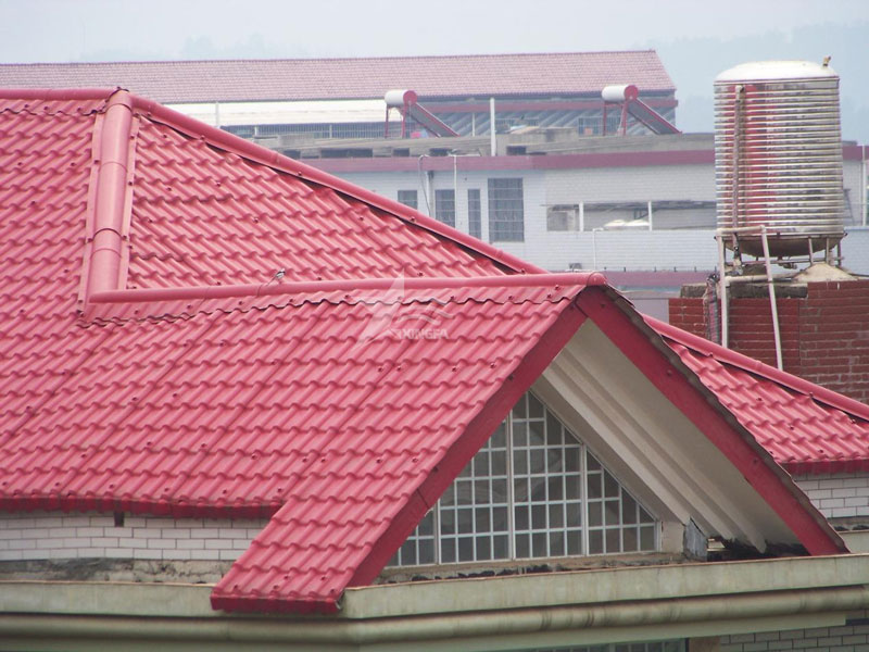 新型屋面建材合成樹脂瓦，傳統建筑用瓦的傳承替代建筑材料